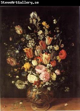 unknow artist Floral, beautiful classical still life of flowers.043